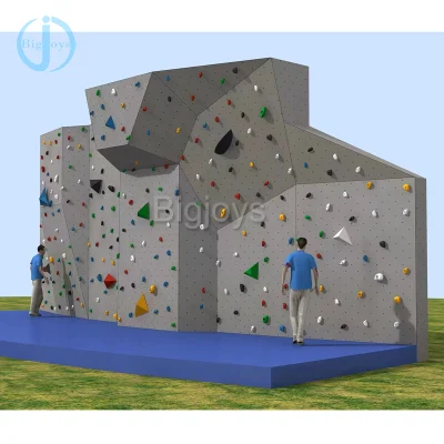 Klettern für Erwachsene und Kinder hält Kletterwand für Kletterhalle