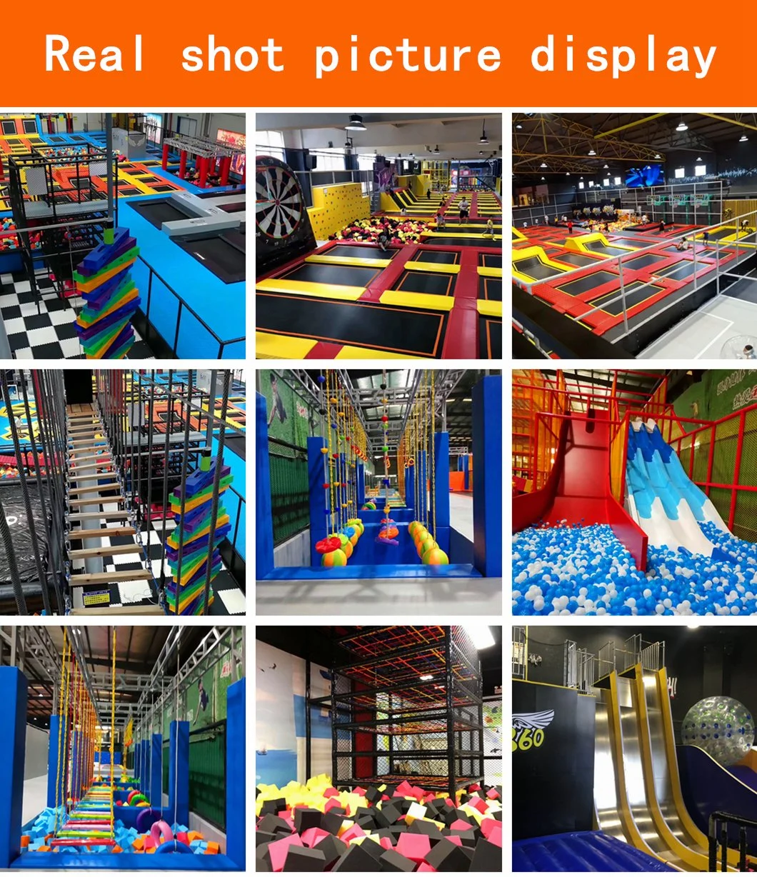 Customized Indoor Adult Sports Trampoline Park Equipment Outdoor Kids Playground