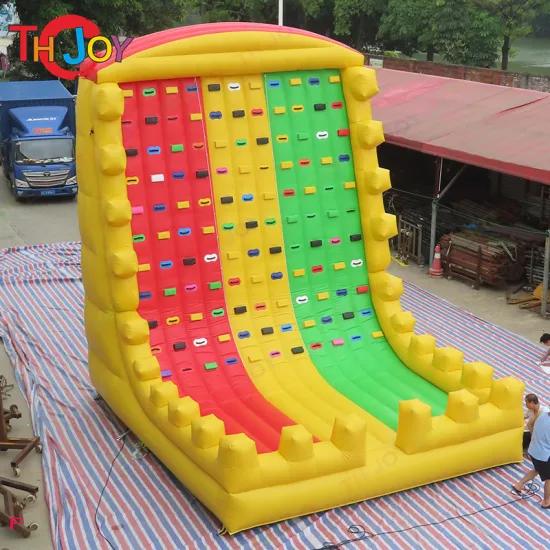 5X5X5m aufblasbare Kletterwand für Kinder im Freien