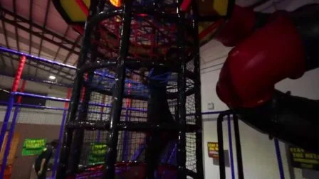 Großer kommerzieller Trampolinpark für Kinder und Erwachsene