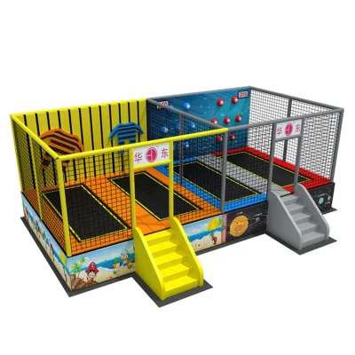 Maßgeschneiderter, günstiger Funny Bounce Sports Indoor-Trampolinpark für Kinder und Erwachsene