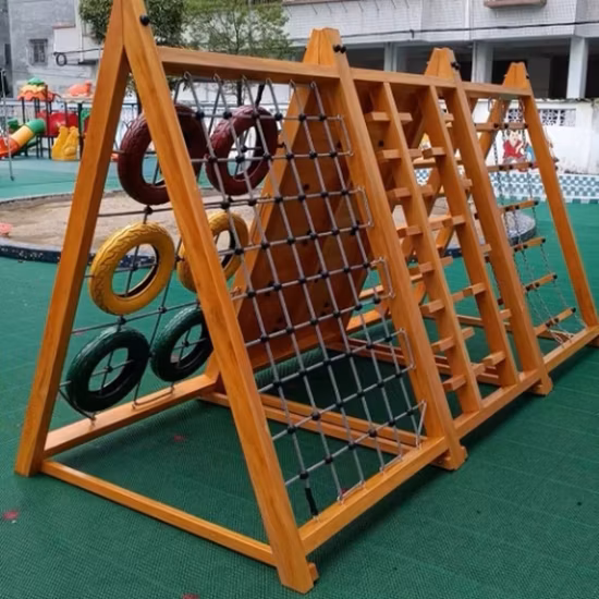 2018 Outdoor-Vergnügungspark-Kletterwand für Kinder zu verkaufen